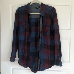 Lucky Brand plaid button up